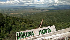 Hakuna Matata in the Great Rift Valley viewpoint